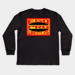 EGO Pro Wrestling - No Whammies Kids Long Sleeve T-Shirt